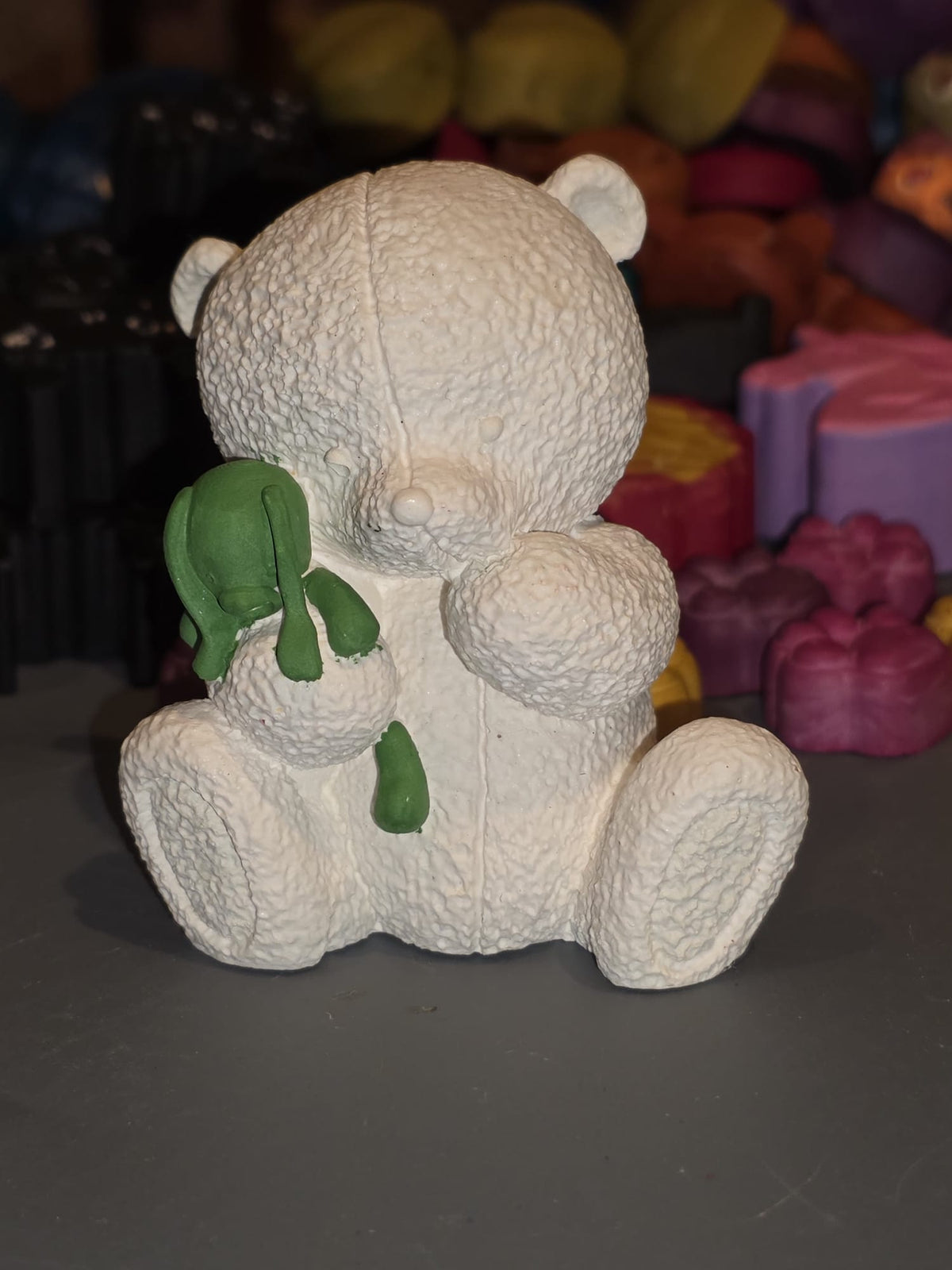 Jesmonite Teddy Bear Ornament