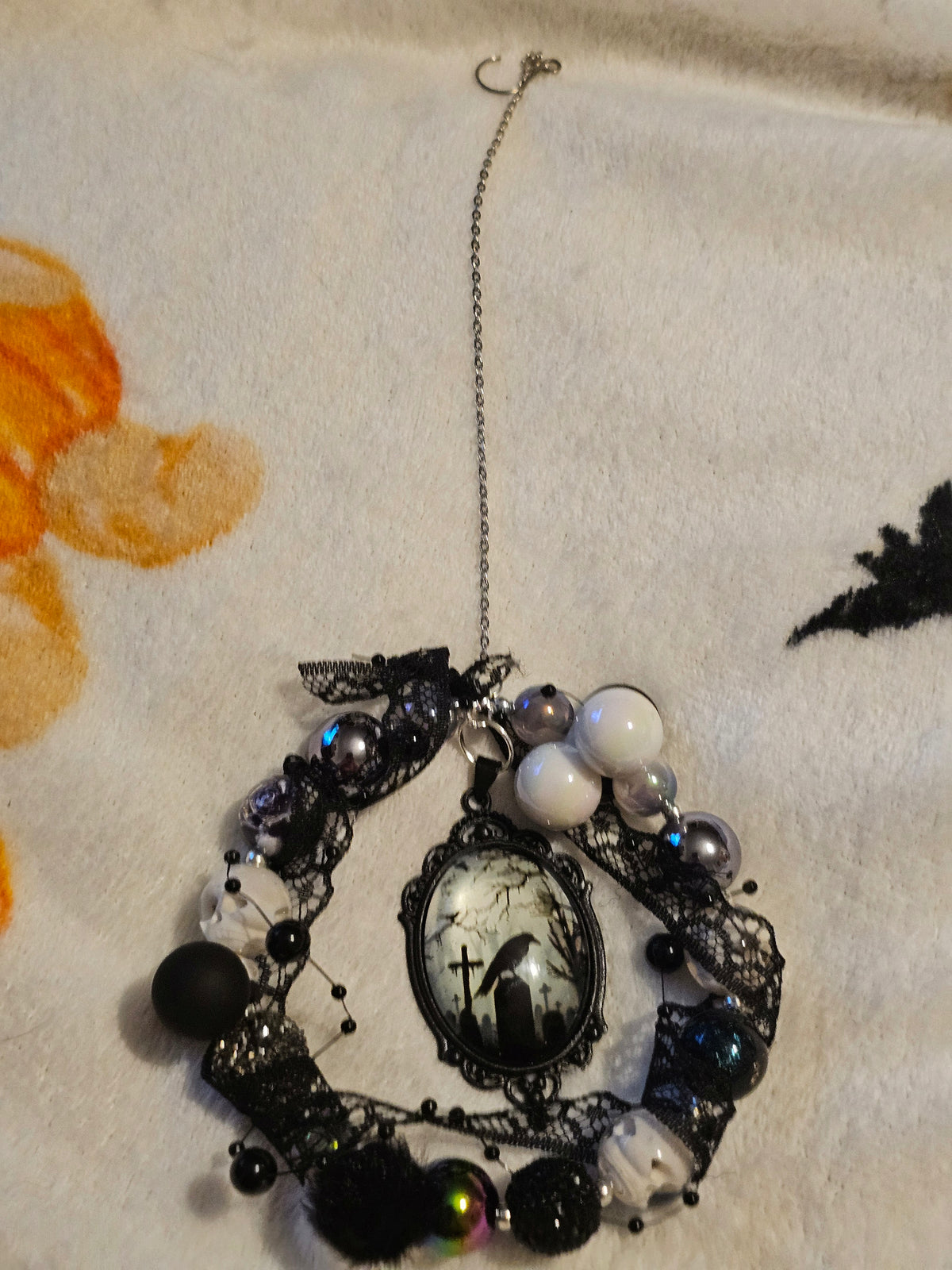 Raven sun catcher or car hanger