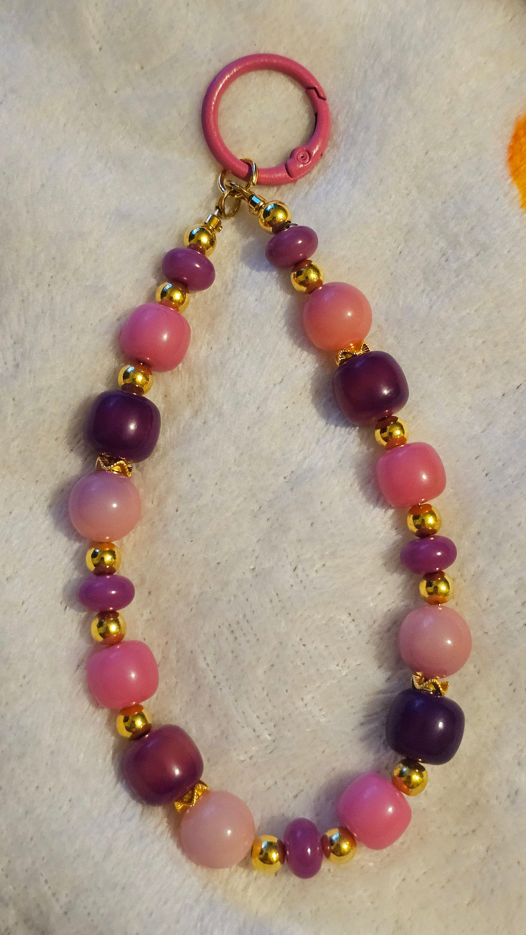 Bodhi beads keychain