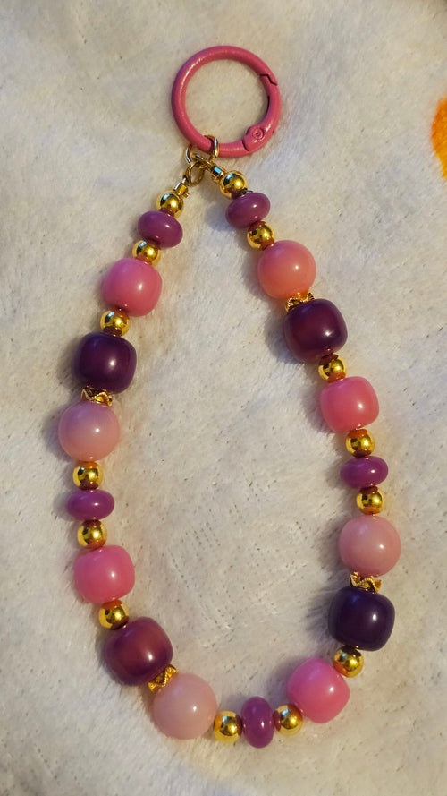 Bodhi beads keychain