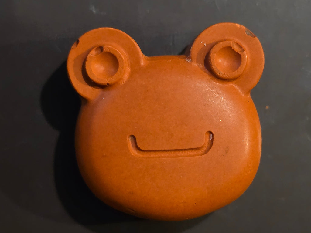 Orange frog magnet