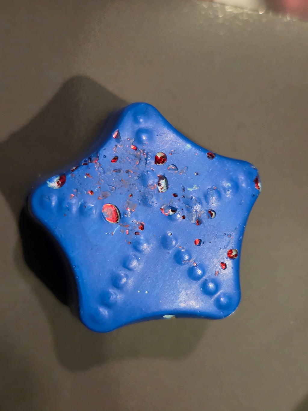 Blue star magnet