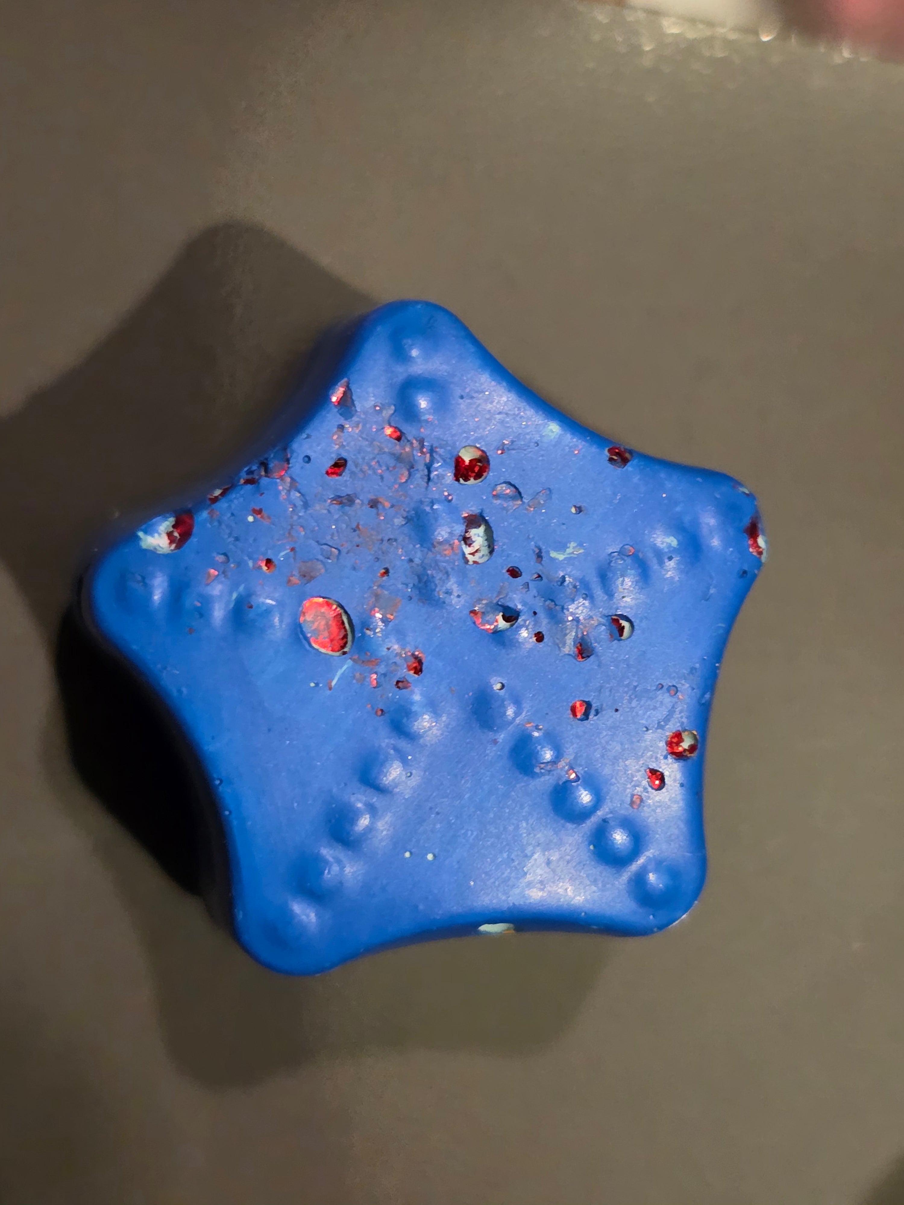 Blue star magnet