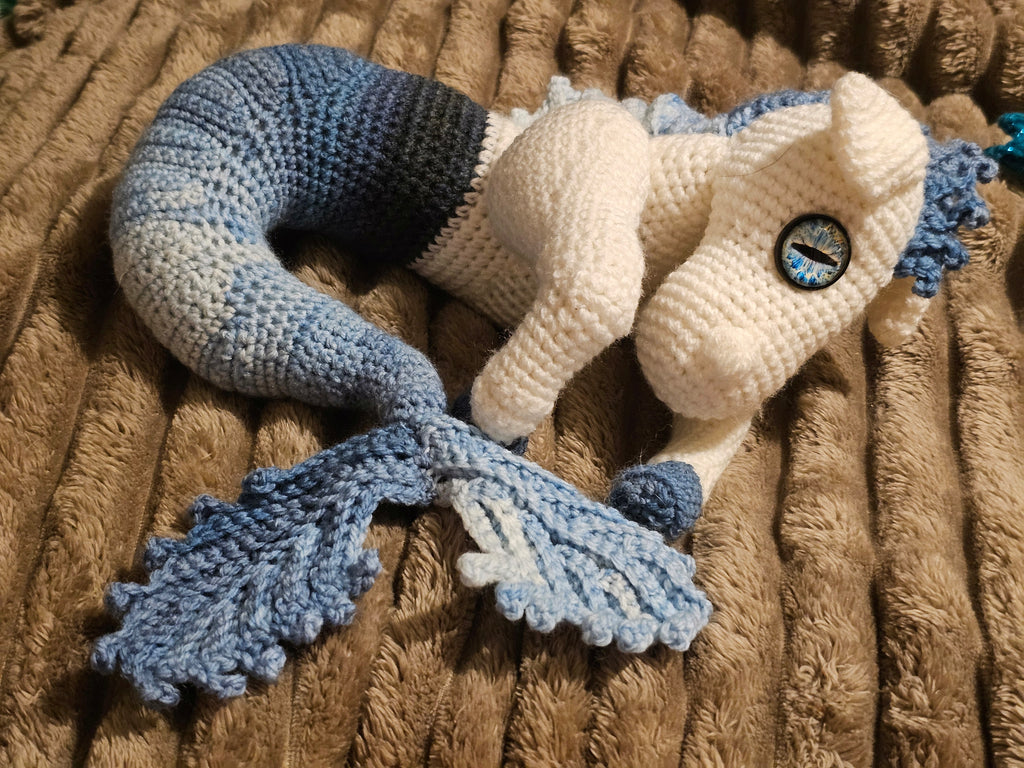 Kelpie hand crochet