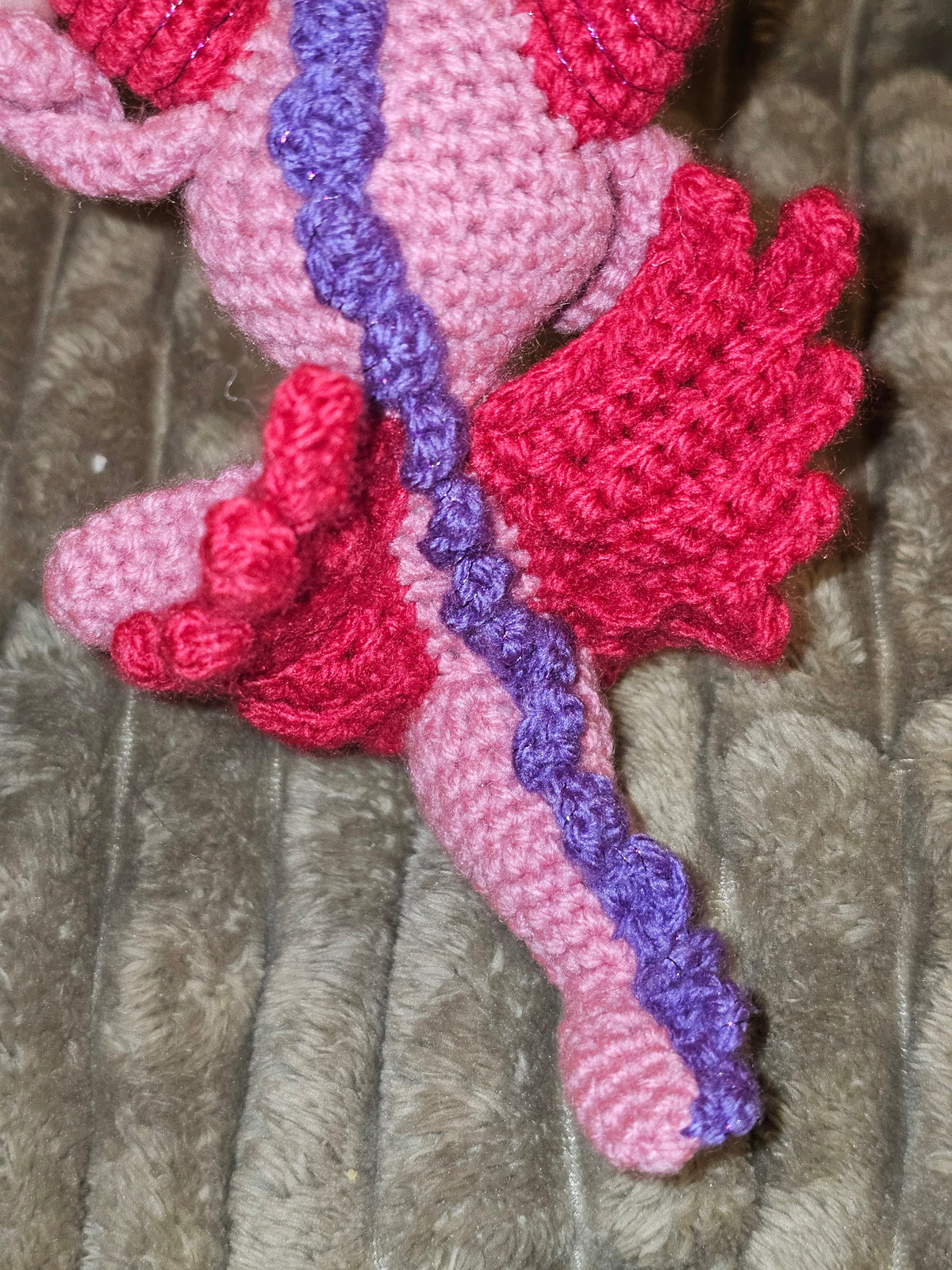 Pink impkin crochet