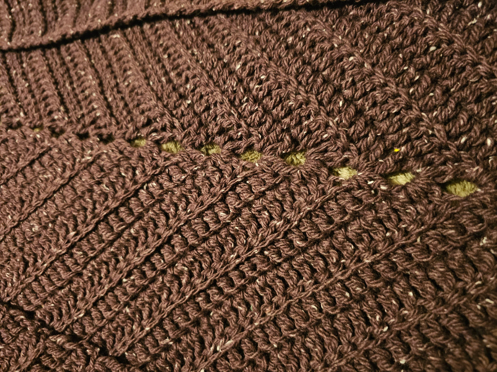 Shawl crocheted