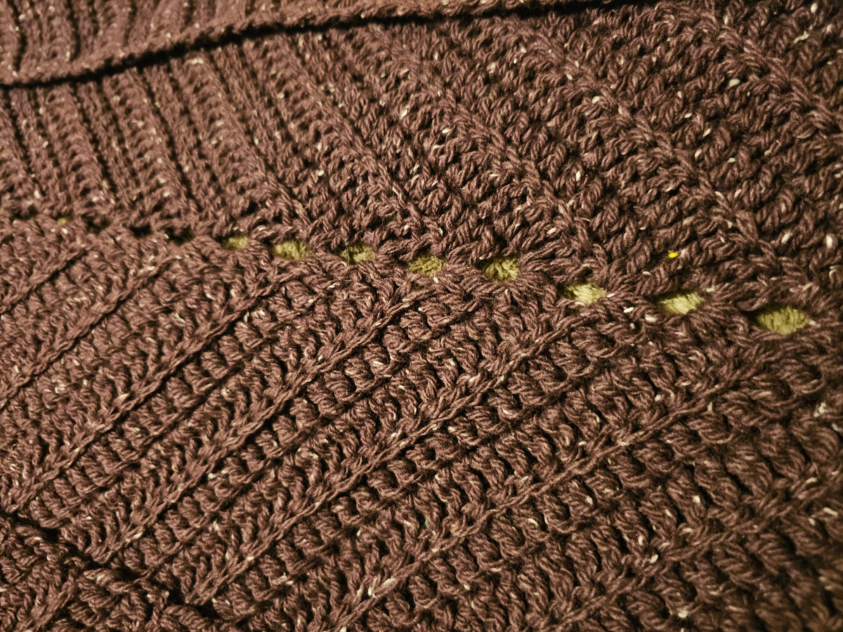Shawl crocheted