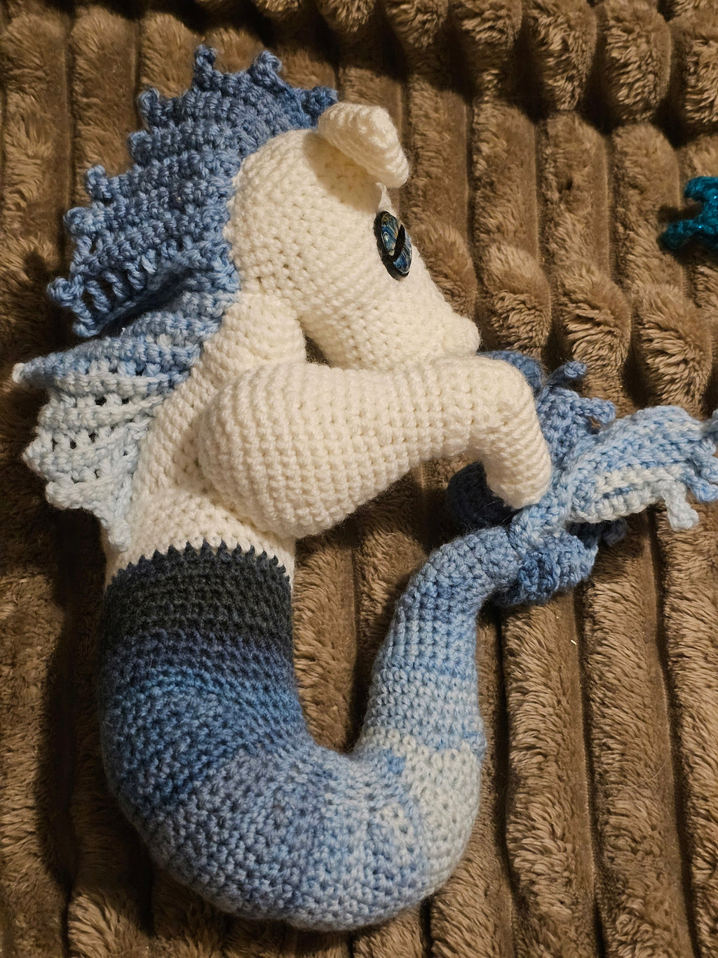 Kelpie hand crochet