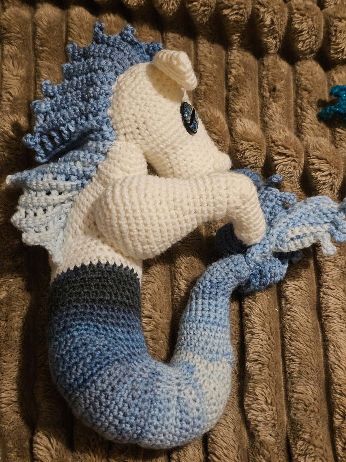 Kelpie hand crochet