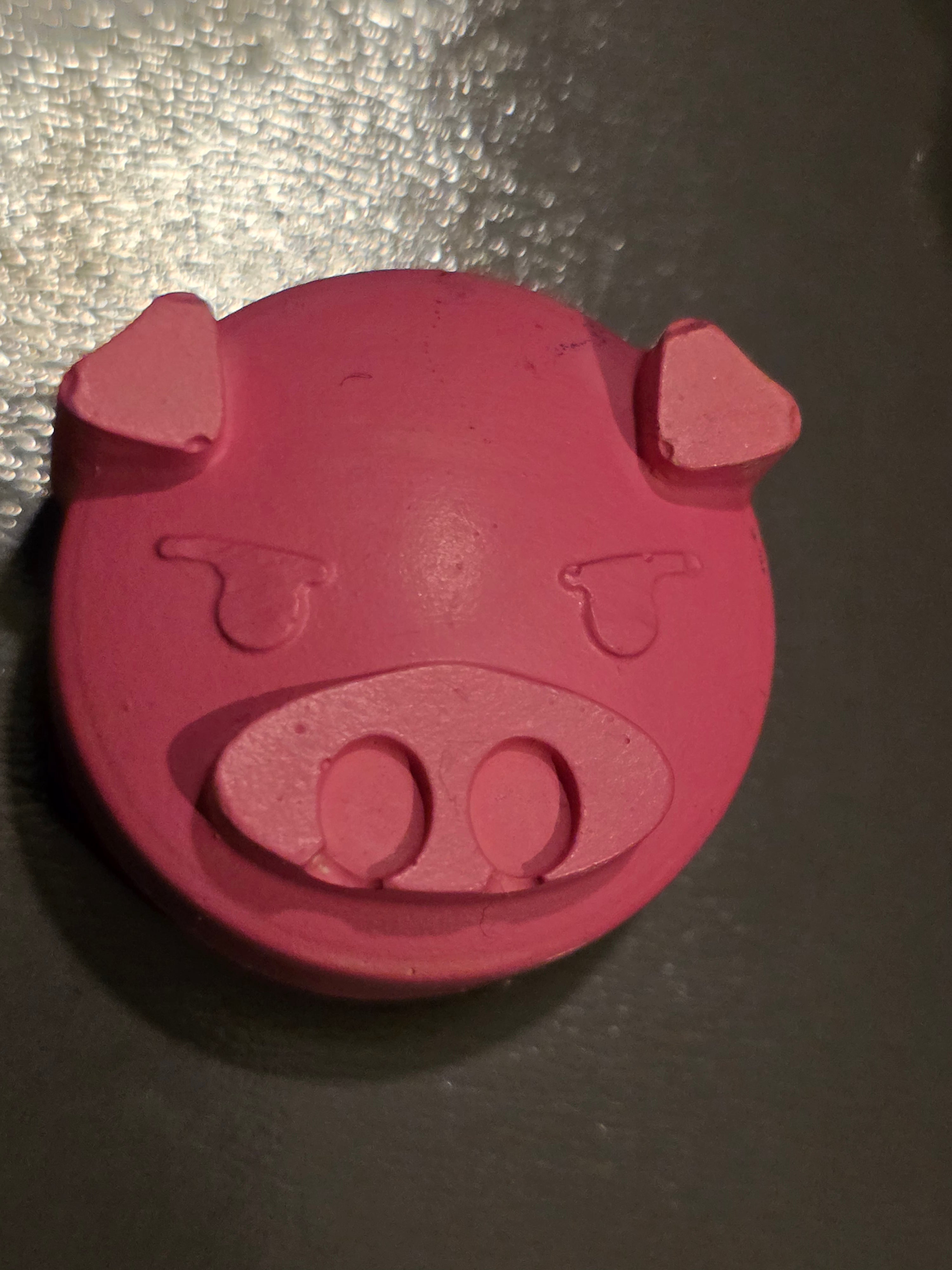 Pink pig magnet