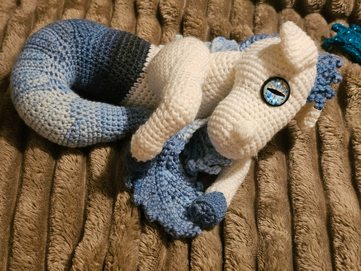 Kelpie hand crochet