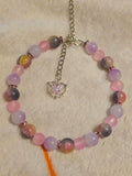 Pretty pink sun catcher or car hanger