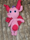 Pink impkin crochet