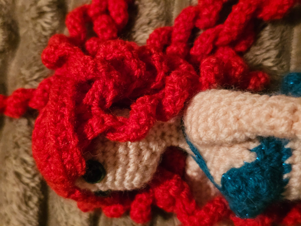 Mermaid crochet