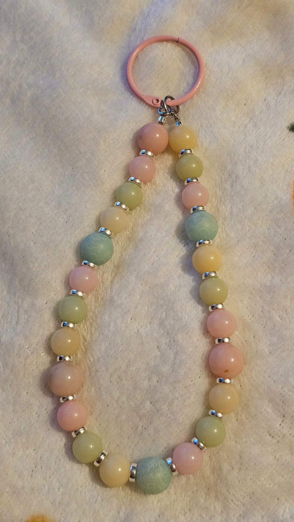 Bodhi bead keychain