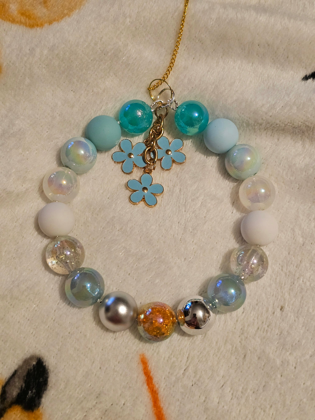 Flower sun catcher or car hanger