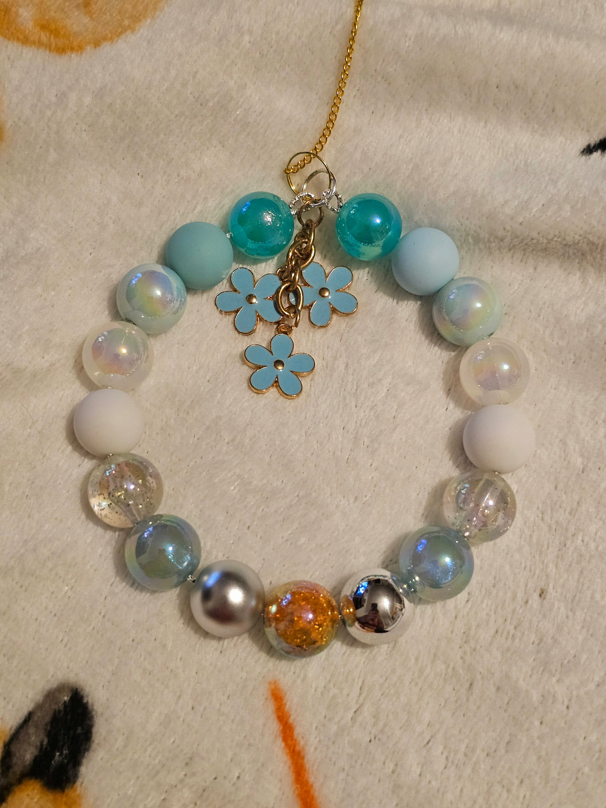 Flower sun catcher or car hanger